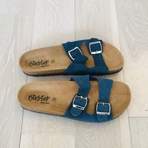 NWOT Biostep Birkenstock style leather sandals